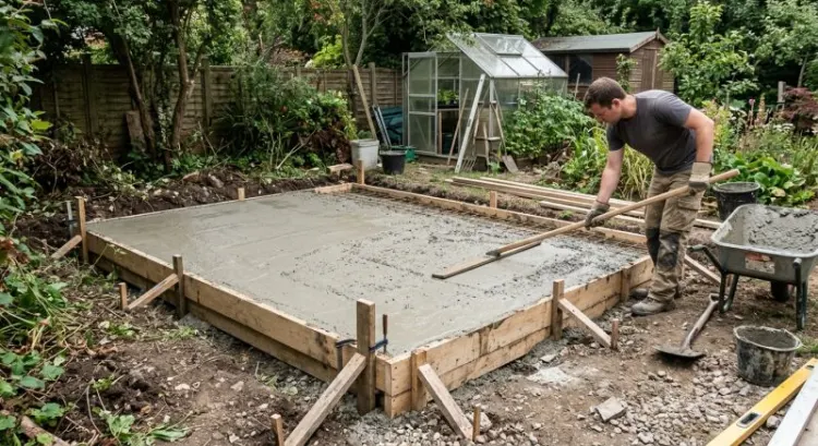 Abri de jardin : dalle, matériaux et déclaration préalable, tout ce qu'il faut savoir avant de faire poser