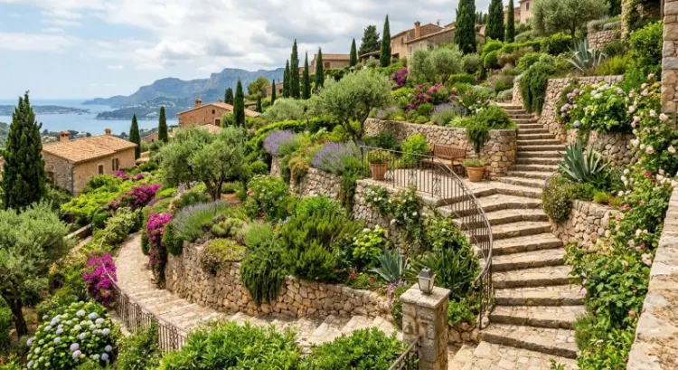 Mur de soutènement et enrochement : quelles solutions pour aménager un jardin en pente ?