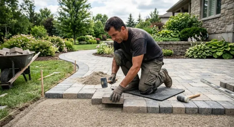 Allée de jardin et cour : gravier, pavés ou béton désactivé, quelle solution choisir et à quel prix ?